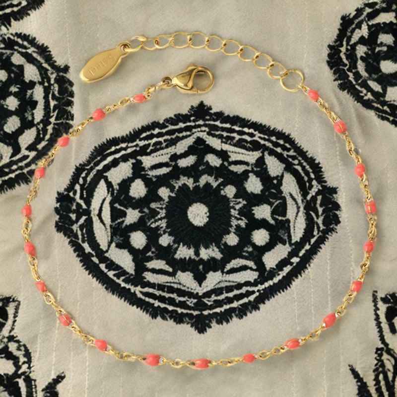 Bracelets Style Simple Géométrique Acier Au Titane Placage