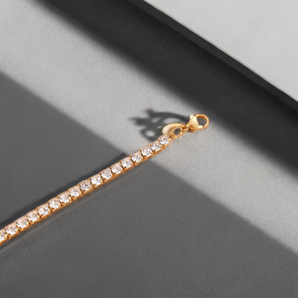 Geometric Bracelet 304 Stainless Steel 18K Gold Plated 
