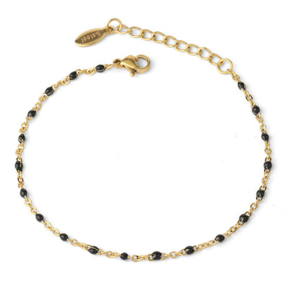 Bracelets Style Simple Géométrique Acier Au Titane Placage