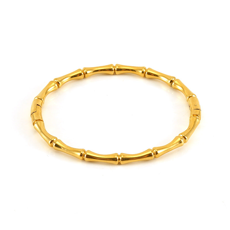 Couleur Unie Acier Inoxydable 304 Bracelet En Masse