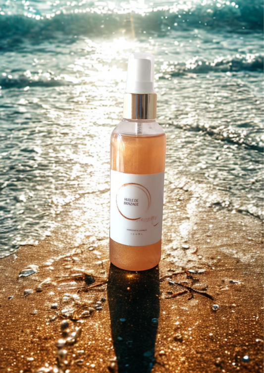 Huile Solaire Bronzante Haute Protection visage et corps