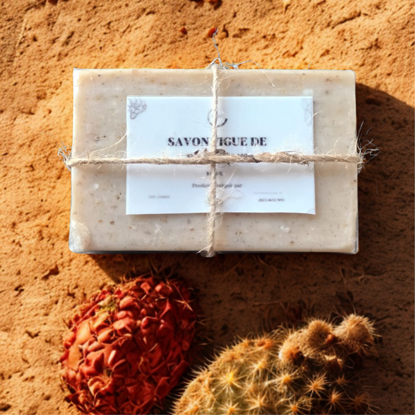 Savon naturel à l’huile de figue de Barbarie 100 g